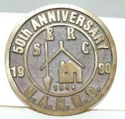 Serc N.A.R.H.O. 1990 Pisapapeles de latón 50 aniversario Foto 1 de 4