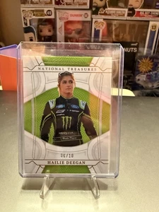 2022 Hailie Deegan /10 National Treasures Racing #11 NASCAR - Picture 1 of 2
