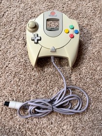 Sega Dreamcast Official Controller - White, Tested & Cleaned OEM