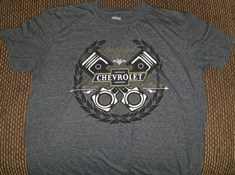 *USADA* Camiseta vintage GM Chevrolet American Muscle (GRANDE) Foto 1 de 1