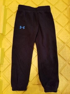 Under Armour Boy's Black Pants Size 4 - Picture 1 of 2