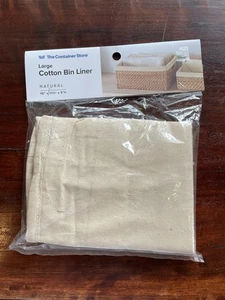 The Container Store großer Baumwollmülleimer - Bild 1 von 2