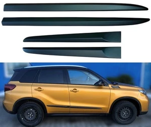 Suzuki Vitara 2015-2025 Side Door Moulding Anti-Scratch Door Trim Protectors - Picture 1 of 8