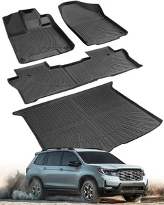 Auto Fußmatte für Honda Passport 2019-2025, Allwetter Passgenaue Matten Voll... - Bild 1 von 8