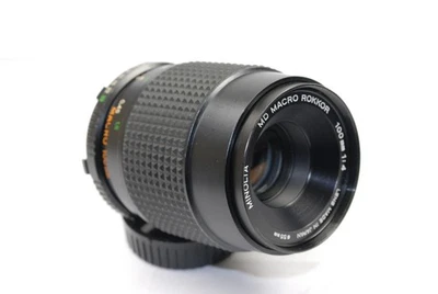 Minolta 100mm f/4 MD Macro Rokkor Lens, VGC - Image 1 of 4