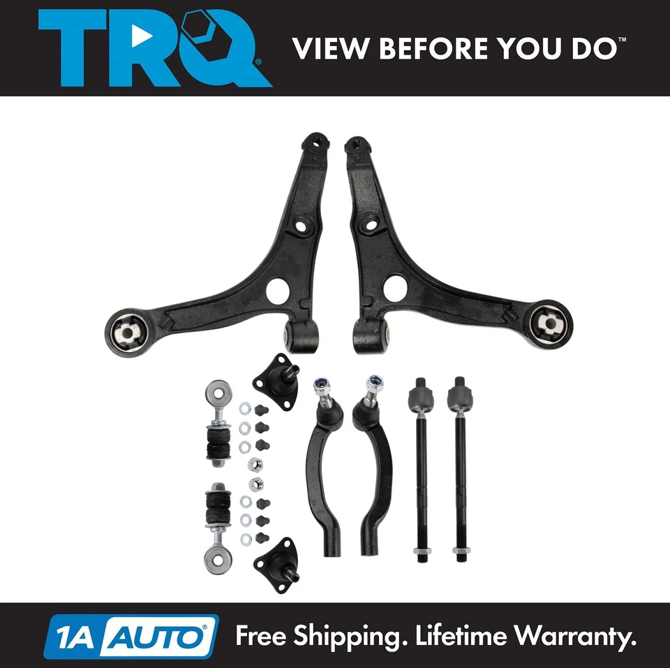 TRQ Front Steering & Suspension Kit Fits 2014-2021 Ram - Image 1 of 4