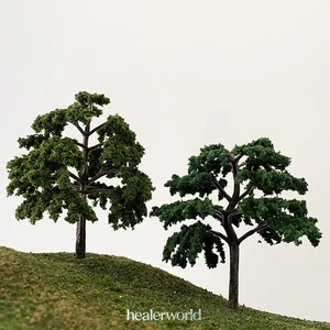 3PC Model Trees HO/OO Scale Miniatures Lot Landscape Garden Plants Sand Table - Picture 1 of 17