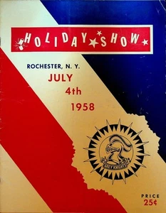 Rochester NY Grey Knights Drum Corps Holiday Show Program July 4 1958 - Picture 1 of 6