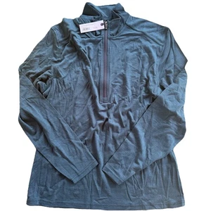 Taylor Stitch The Merino Wool Half Zip in Forest 42 Large - Bild 1 von 5