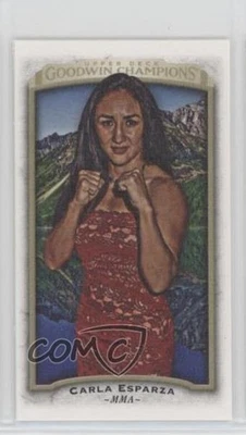 2017 Upper Deck Goodwin Champions Canvas Mini Blank Back Carla Esparza #27 - Image 1 of 2