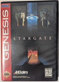 Stargate Sega Genesis Cleaned and Tested Working no manual
