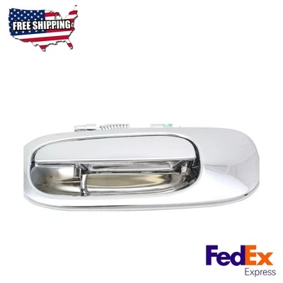 Manija de puerta exterior cromada lado del conductor trasero para Dodge Charger 2006-2010 Foto 1 de 4