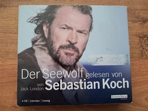 Jack London: Der Seewolf. Hörbuch gelesen von Sebastian Koch, 4CD, Random House - Bild 1 von 2