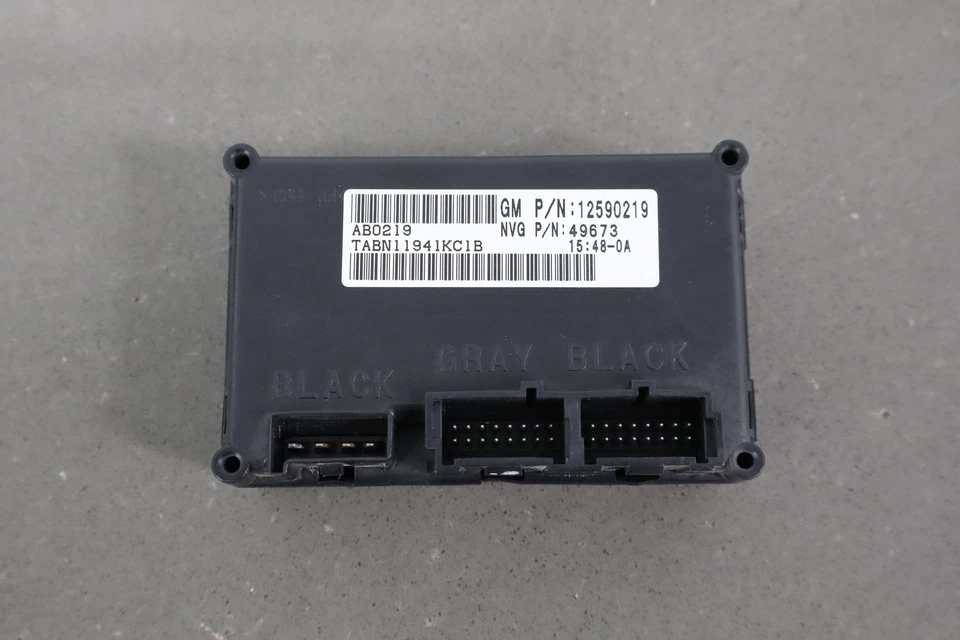 03-07 Chevy Silverado 2500HD módulo de caja de transferencia 12590219 Foto 1 de 4