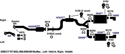 Exhaust Pipe Flange Gasket For 1996-1998 Oldsmobile Achieva 2.4L L4 GAS DOHC - Imagem 1 de 4