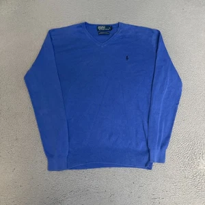 Polo Ralph Lauren Pullover Herren Größe S Blau Pima Baumwolle Pulli - Bild 1 von 7