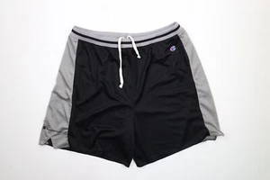 Vintage Champion Mens 5XL Spell Out Color Block Above Knee Basketball Shorts - Picture 1 of 10