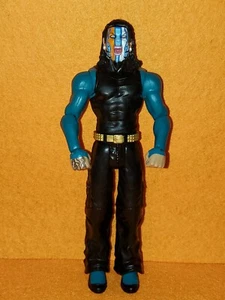 WWE WWF SUPERSTAR JEFF HARDY ELITE ACTION FIGURE BLUE ORANGE FACEPAINT MATTEL  - Picture 1 of 5