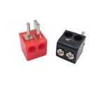 ABS Shell 2 Pin DIN Hi Fi Speaker Plug Set Pack of 2 Screw Connections