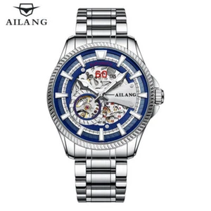 AILANG Men's Watch Hollow Automatic Mechanical Wristwatches Waterproof - Picture 1 of 12