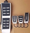 New Genuine Audi A4 A5 Q5 Stainless Steel Pedal Covers Set Manual Lhd 8K1064200e
