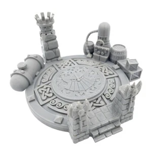 FANTASY GYRO PAD PLATFORM D&D LOTR AOS WFB 3D PRINTED SCENERY - Picture 1 of 4