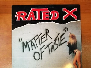 Rated X: " Matter Of Taste ", 6 Tracks, 12 in Record - Picture 1 of 5