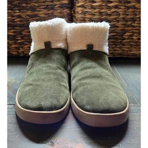 Koolaburra by UGG Wildleder Lammfell Stiefeletten olivgrün Freizeit bequem US 10 - Bild 1 von 8