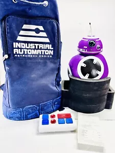 Star Wars Galaxy's Edge Droid Depot Purple/Black BB-8 Remote & Backpack - Picture 1 of 10