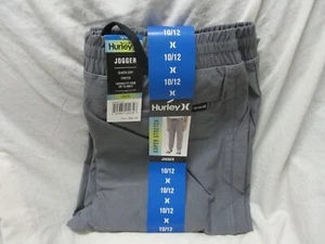 Hurley Boy's Elastic Waistband Performance Stretch Twill Jogger Pant Size 10/12 - Picture 1 of 2