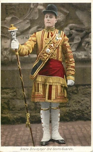 Uniforme militar vintage de baterista estatal 3rd Scots Guards - Imagen 1 de 2