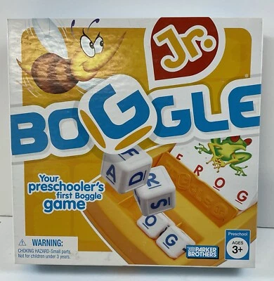 Boggle Jr Educational Preschool Words Spelling Game Parker Brothers Complete - Image 1 of 4