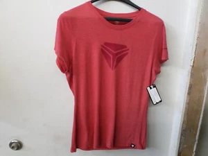 POLARIS SLINGSHOT WOMEN'S MEDIUM VINTAGE SHIELD RED HEATHER T SHIRT 286879003 - Picture 1 of 5