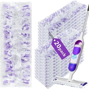 20 Pack Power Mop Pads Refill for Swiffer PowerMop Multi-Surface Cleaning (B3) - Picture 1 of 8