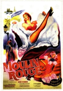 Moulin Rouge Classic Movie Poster Glitter Trading Card Breygent - Picture 1 of 2