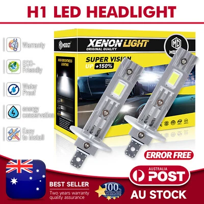 H1 LED Headlight no error Beam Bulbs replace for halogen For Mazda 6 2003- - image 1 of 4