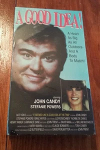 A Good Idea! (VHS) It Seemed Like At The Time John Candy Stephanie Powers NEW - Picture 1 of 1