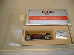 1985 MADE IN GREAT BRITAIN CORGI C861/2 BROWN 1927 3-LITRE BENTLEY NEW IN BOX - Picture 1 of 4