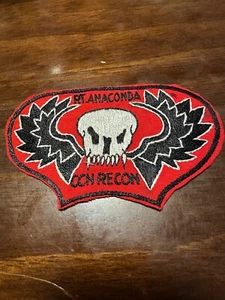 Parche Anaconda Vietnam Fuerzas Especiales de Estados Unidos CCC Equipo de Reconocimiento - Imagen 1 de 2