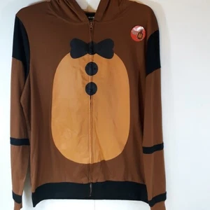 Five Nights At Freddy's Hoodie NEW Men's Small 34-36 Hooded Jacket w/ Ears NWT - Picture 1 of 6