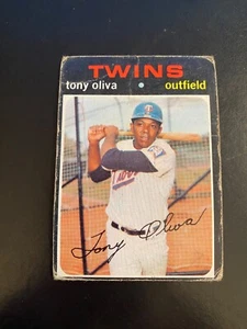 1971 TOPPS BASEBALL #290 TONY OLIVA!! $1 SHIPPING!! - Picture 1 of 2