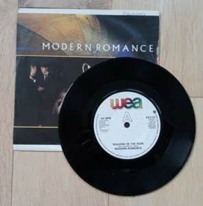 MODERN ROMANCE - WALKING IN THE RAIN (VERY GOOD CONDITION 7" VINYL) - Picture 1 of 1