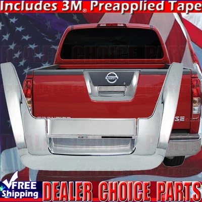 Cubierta de manija de puerta trasera cromada para Nissan Frontier 2005 2006 07 08 09 10 2011 2012 Foto 1 de 2