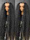 Deep Wave HD Lace Frontal Wig Brazilian Remy Curly Human Hair Wigs For Women