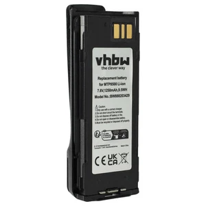Bateria do Motorola MTP8550Ex MTP8550 MTP8500Ex MTP8500 MTP8000Ex 1250mAh 7,6V - Zdjęcie 1 z 9