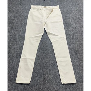 Levi's 311 Pants Women's 32x32 Shaping Skinny Cotton Casual Stained White - Picture 1 of 12