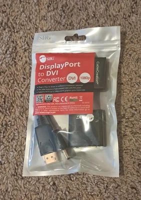 SIIG Display Port To DVI Converter - Image 1 of 3