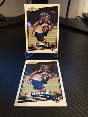 2004 Score Rookie #395 Jason Babin Houston Texans cartão de futebol  - Imagem 1 de 2