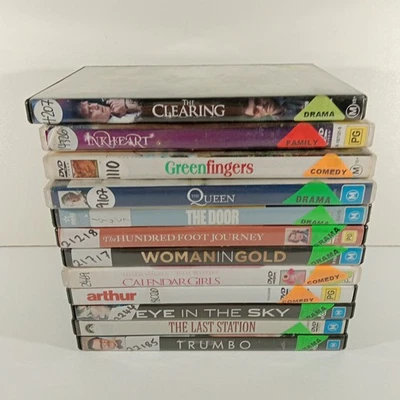 Helen Mirren DVD Ex Rental Bundle Lot x 12 Movies Region 4 PAL - Image 1 of 4