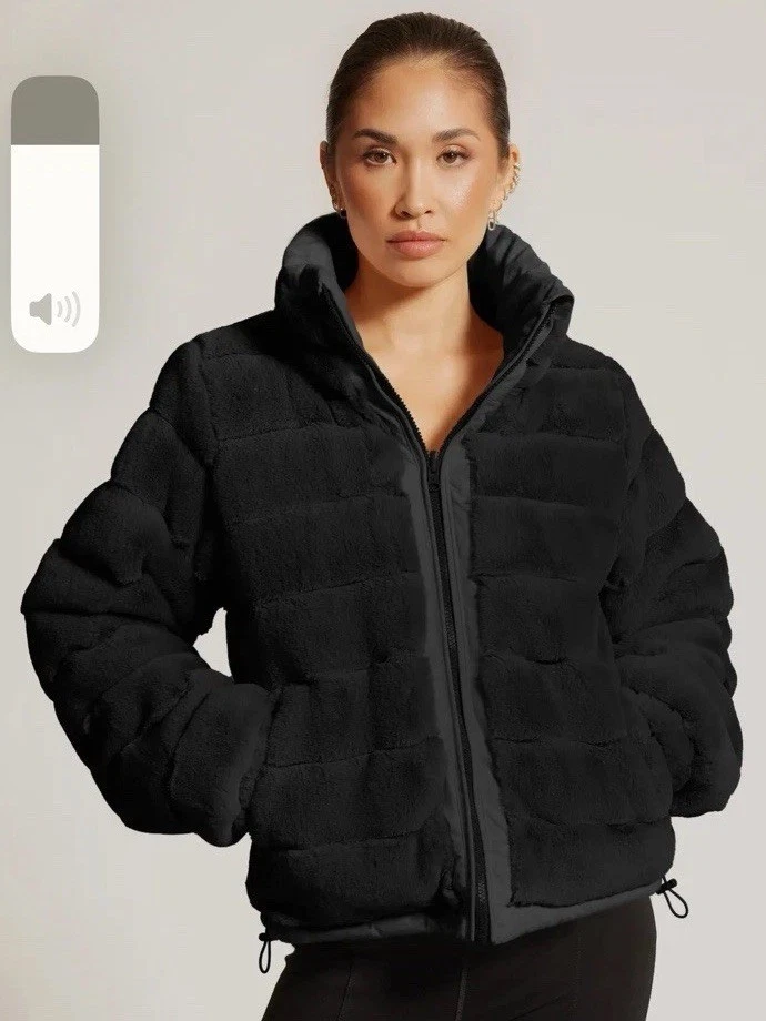 Chaqueta reversible acolchada negra Blanc Noir Adventurer S Foto 1 de 2